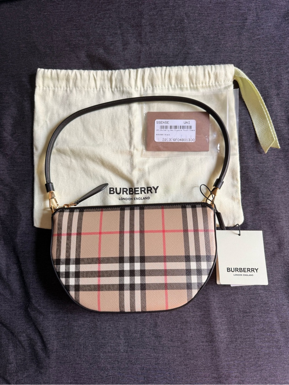 NWT Burberry Olympia Bag
